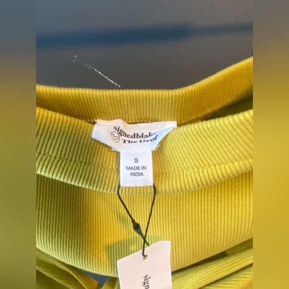 The Drop Women's Citronelle Wrap-Around Rib Bustier Cropped Top by @signedblake - Picture 8 of 8